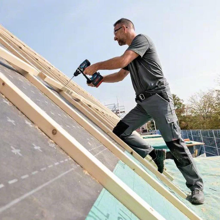 Bosch Professional 18V System BITURBO Akku Bohrschrauber GSR 18V-150 C (maximales Drehmoment von 150
