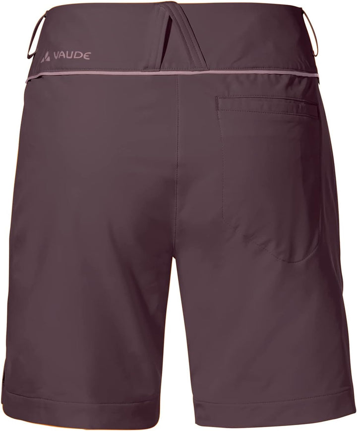 VAUDE Women's Skomer Shorts III - Outdoor Shorts Damen, 40 Blackberry