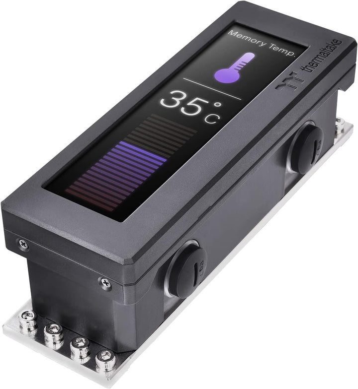 Thermaltake Pacific A2 Ultra Memory Water Block | Arbeitsspeicher-Kühler | 3.9" LCD-Display | PC-Was