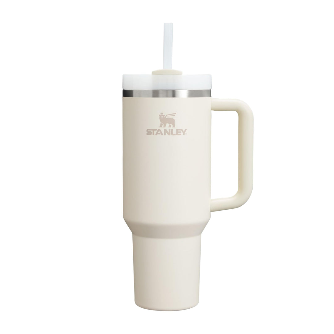 Stanley Quencher H2.0 FlowState Trinkflasche mit Strohhalm 1.2L - Thermobecher Kühlt 11 Stunden - 48