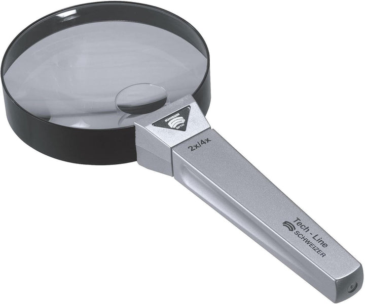 Schweizer Handlupe Tech-Line Bifo 2x/4x