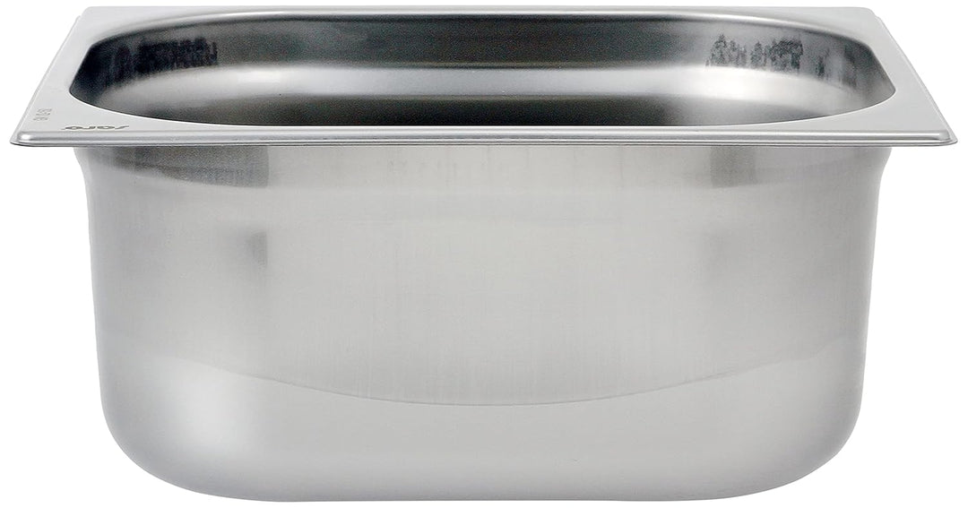 SARO GN-Behälter 1/2 – Edelstahl – Tiefe 150 mm – Inhalt 9,5 L – Für Dampfgarer, Warmhaltewannen & L