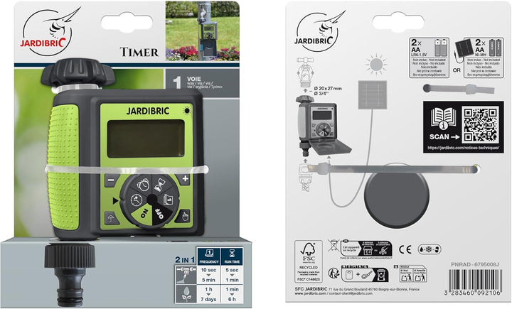 Jardibric 08123 Programmierer Anzeige Digital schwarz