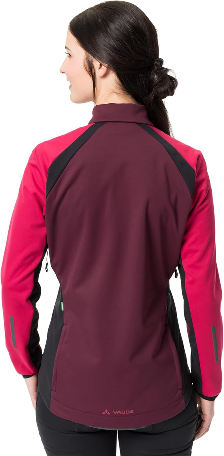 VAUDE Damen Women's Posta Softshell Jacket Jacke 36 cassis, 36 cassis