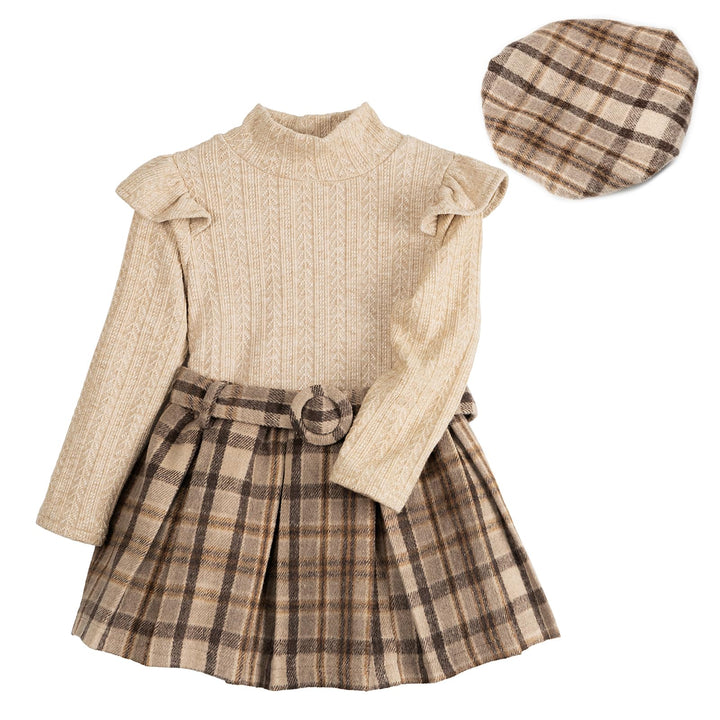 Miipat Baby Mädchen Kleidung Set Kleinkind Mädchen 2pcs Outfits Set Lange Ärmel Pullover Tops mit Mi