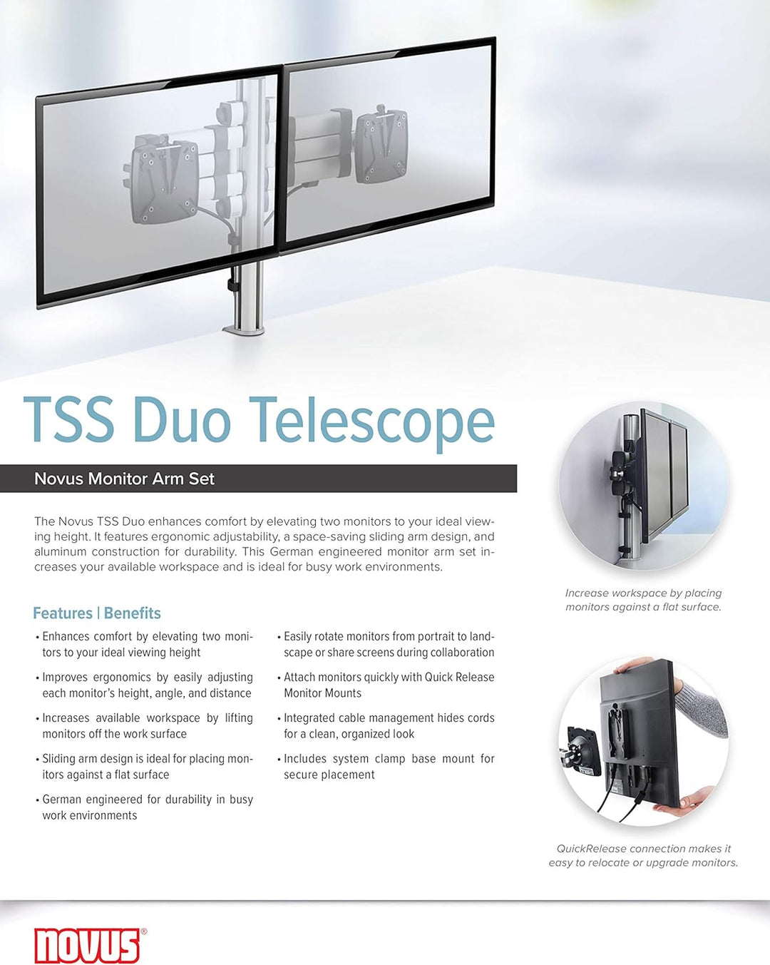 Novus Novus Mehrplatz-Set"TSS Duo Teleskop 400"