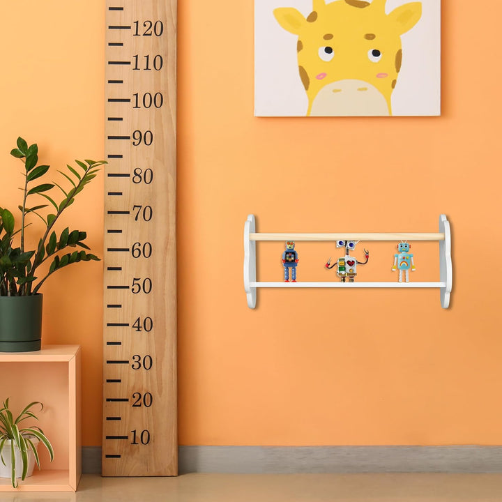 Relaxdays Bücherregal Wolke, 3er Set, Kinderbücherregal Wand, HxBxT: 24 x 50 x 18 cm, Wolkenregal Ki