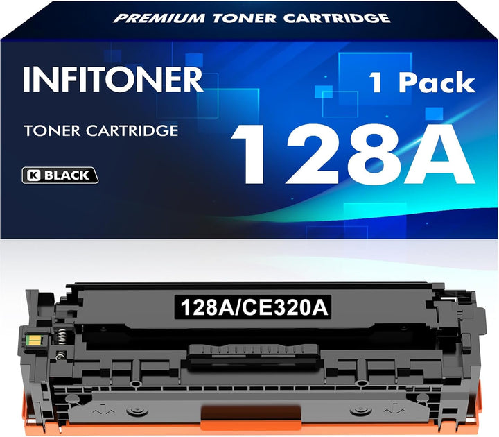 128A CE320A Toner Kompatibel für HP 128A Schwarz CE320A Laserjet Pro CM1415FN Color MFP CP1525N CP15