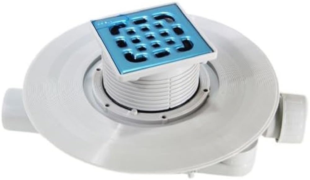 Viega 556921 Badablauf Advantix Modell 4921.6 Ablaufleistung DN 50 mit Abdichtungsflansch