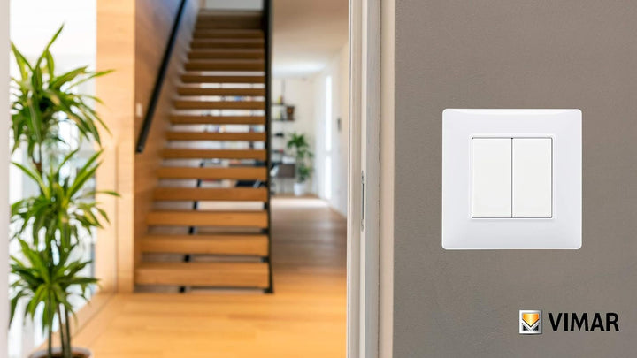 Vimar 0K03925.04 Plana Funk- und Batteriebetriebenes Steuerungs-Kit VIEW Wireless Standard Bluetooth