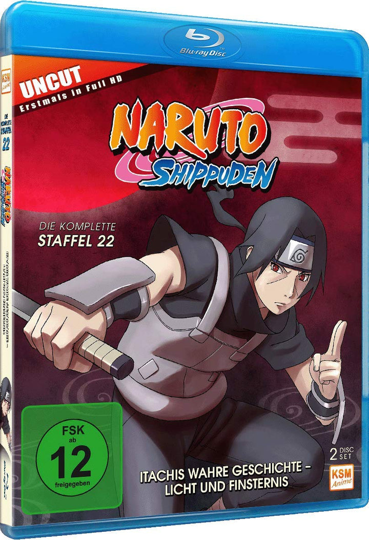 Naruto Shippuden - Staffel 22: Itachis wahre Geschichte - Licht und Finsternis (Folgen 671-678) [Blu