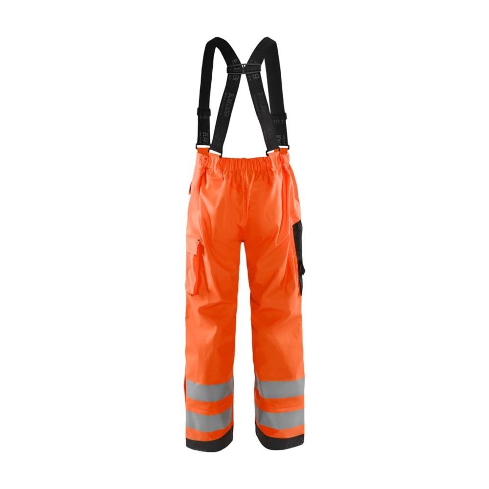 Blaklader 13022003 Regenhose High Visity Level 2, Hallo Vis Orange, Grösse XS Hochglanz-orange XS, H