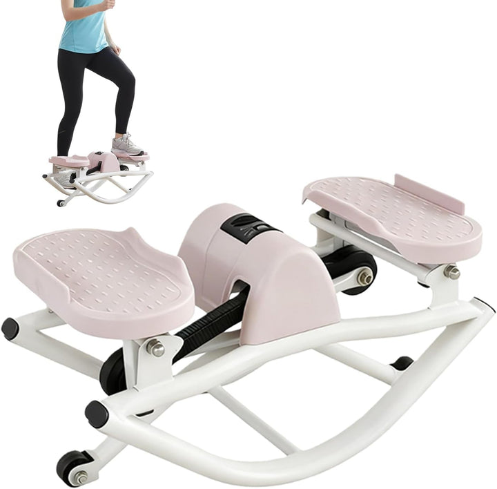 Trainingsstepper - Tragbares Fitnessgerät Für Training Zuhause,Fitness Stepper Gerät Mit Wipp-Techni