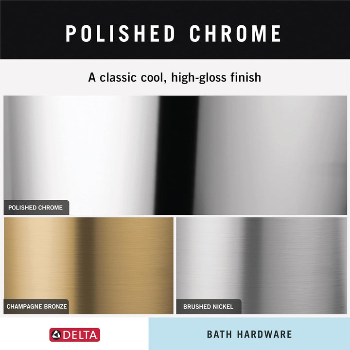 Delta Wasserhahn 79746 Cassidy Handtuch Ring, Chrom poliert Traditionell Chrome, Traditionell Chrome