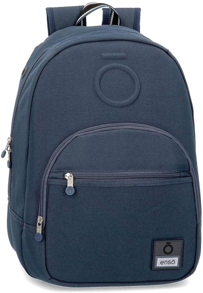 Enso Basic An Trolley anpassbarer Rucksack Blau 32x46x15 cms Polyester für 15,6"-Laptop 22.1L Blau A