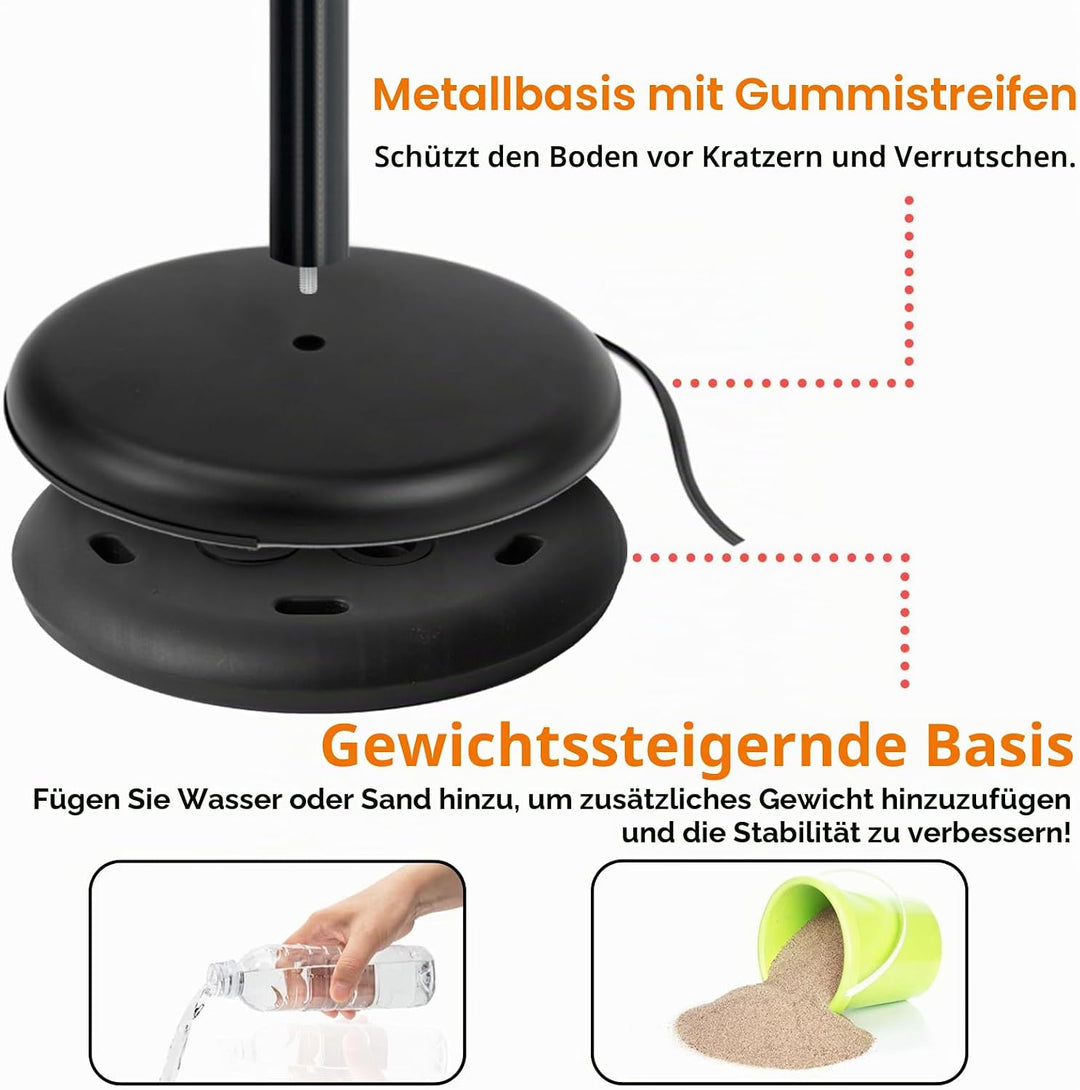 VAIIGO Verstellbarer Schilderständer, A3, Aluminium, für Poster, Menüs, Werbung, Verkauf, Notizständ