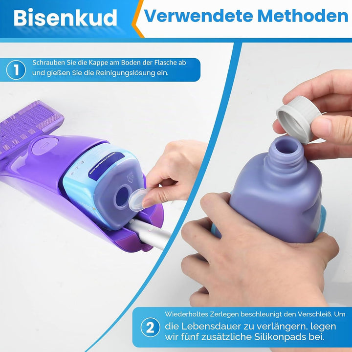 Wiederverwendbare Nachfüllflasche für Swiffer® WetJet™ Spray Mop, Nachfüllflasche 500 ml, inklusive