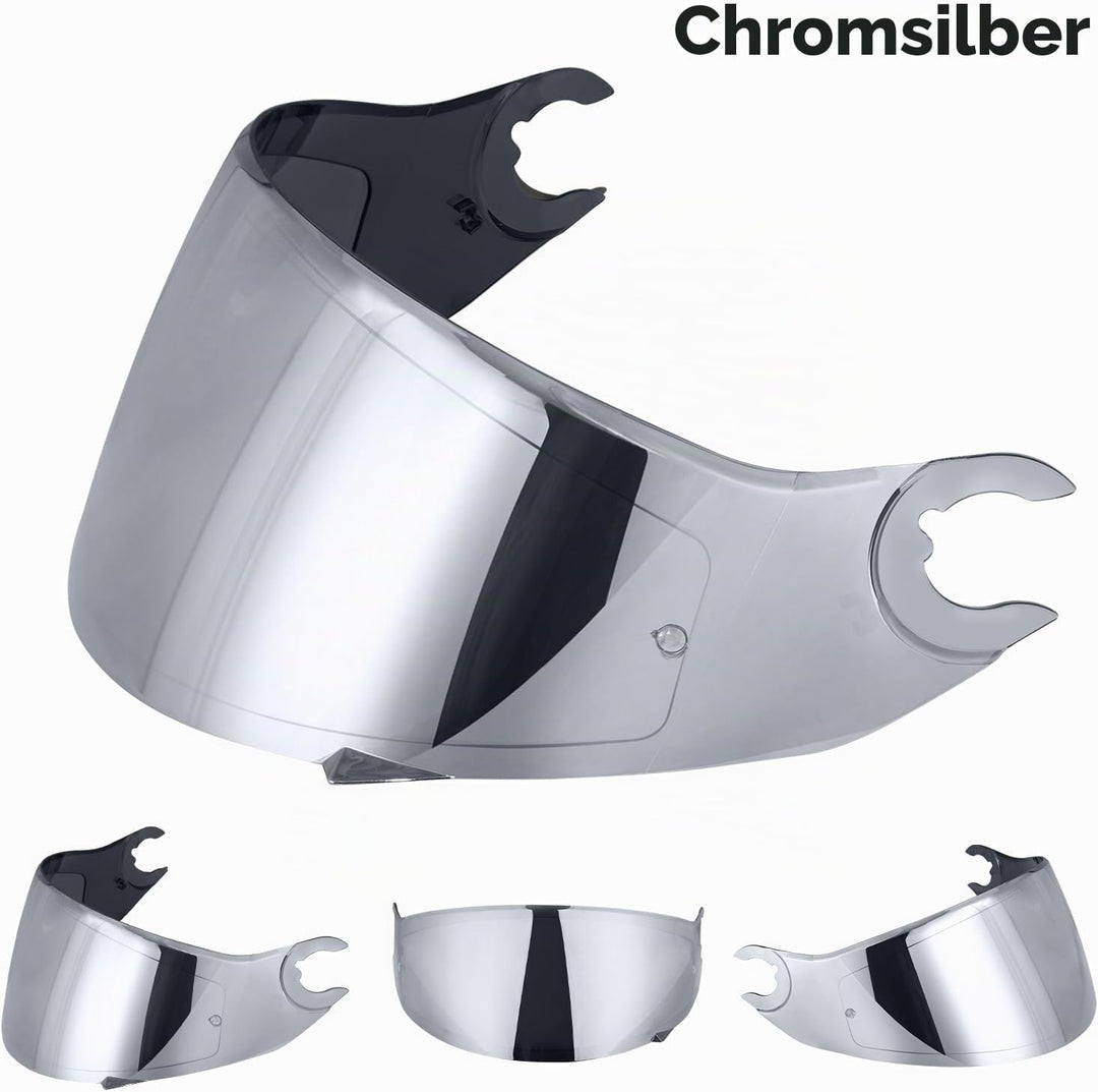 Helmvisier für Shark D Skwal D-Skwal 2 Spartan,Motorradhelm Visier,Motorrad Windschutz Helm Objektiv
