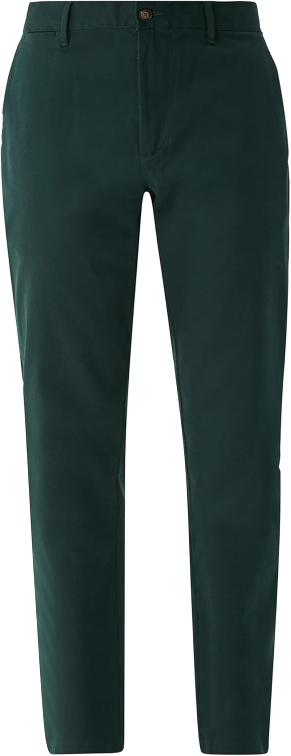 s.Oliver Regular: Chino mit Struktur 33W / 34L Grün, 33W / 34L Grün