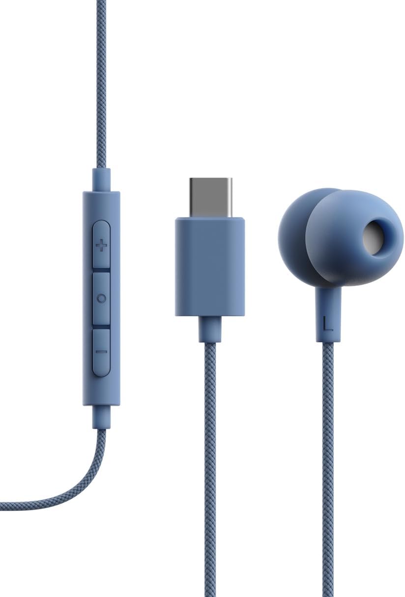 sudio V3 Essential Wired Kopfhörer mit Kabel | In Ear Kopfhörer mit USB-C Anschluss | Geflochtenes,