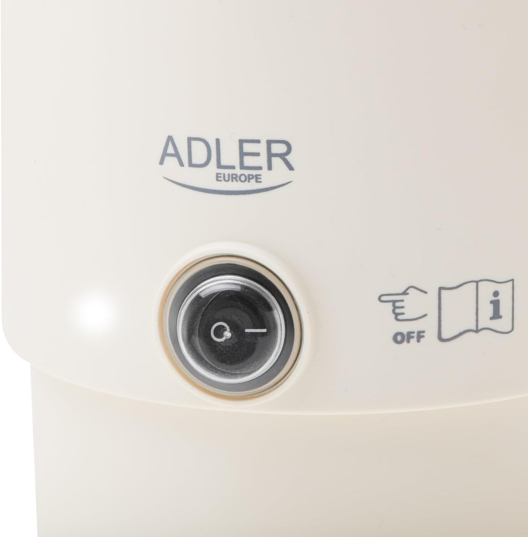 Adler AD 1388b Wasserkocher 0,8 L 1 Liter Noir, 1 Liter Noir