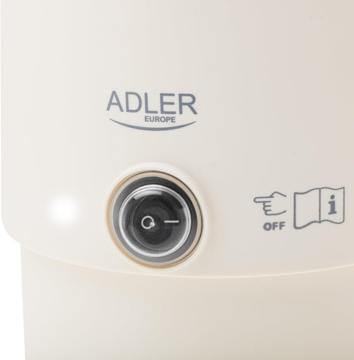 Adler AD 1388b Wasserkocher 0,8 L 1 Liter Noir, 1 Liter Noir