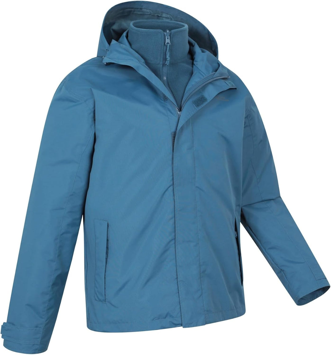 Mountain Warehouse Fell 3-in-1 Herren-Outdoor-Jacke - wasserdichte, atmungsaktive Regenjacke, Multif