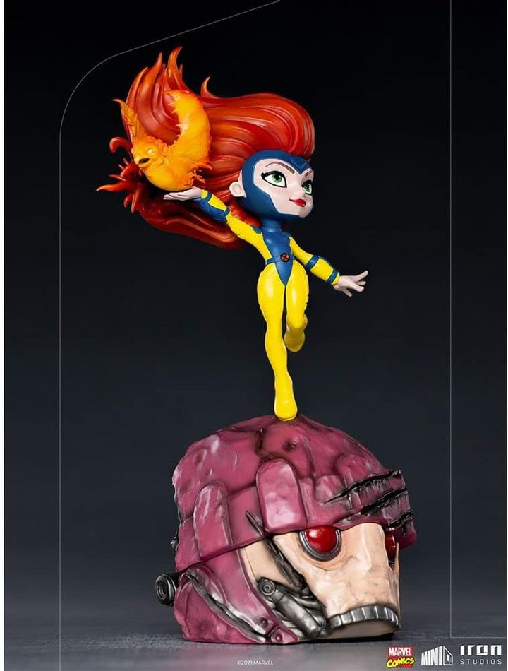 Iron Studios 79343 X-Men Jean Grey Minico statuen, Mehrfarbig, Standard, Standard