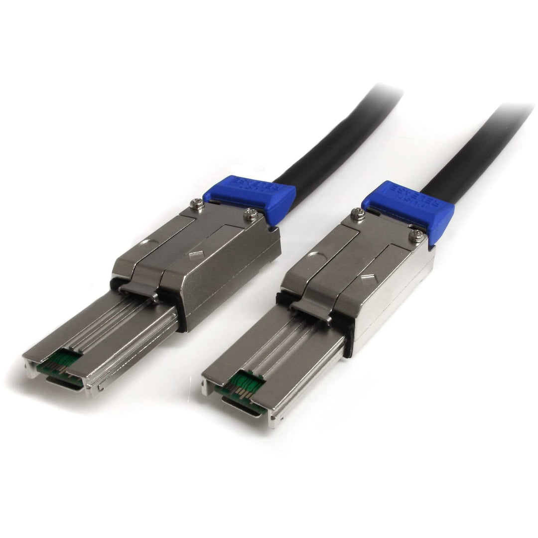 StarTech.com SAS Kabel extern SFF-8088 to SFF-8088 Mini SAS Kabel (26pin) 2m Anschlusskabel - 2 x SF