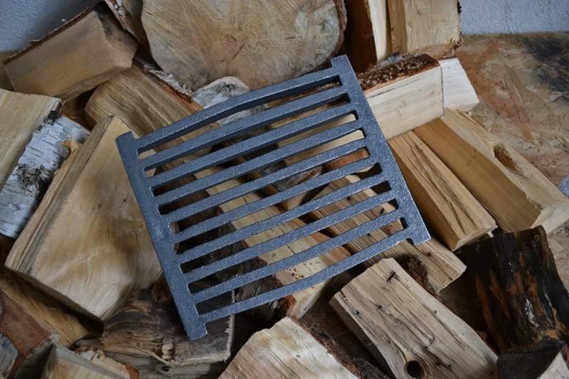 SEZAM 23,5 x 19,5 cm Gussrost Ofenrost Ascherost Kaminrost passend Kaminofen Tafelrost Rost Ofengitt