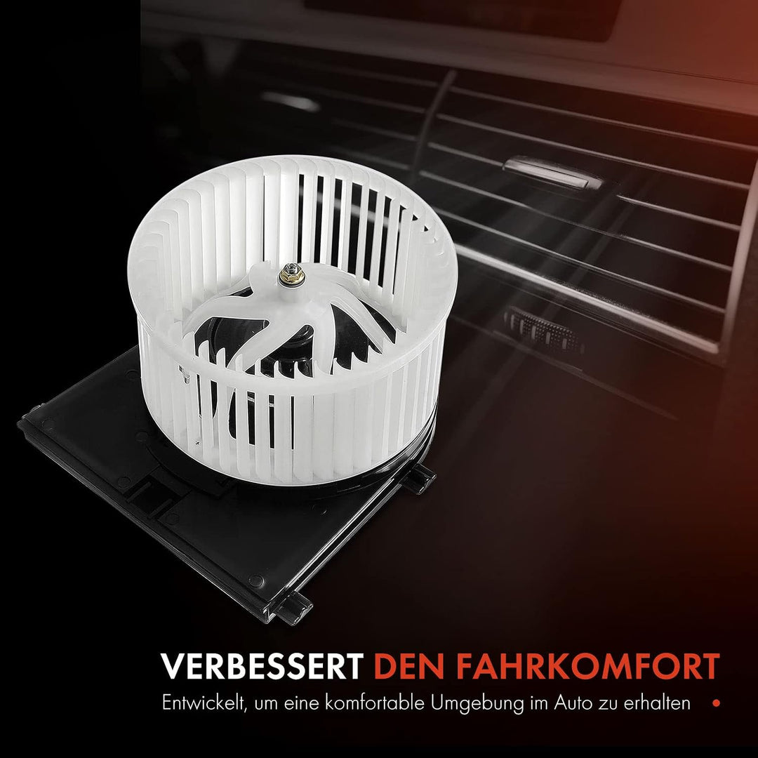 Frankberg Heizungsgebläse Gebläsemotor Kompatibel mit A3 1996-2003 Ibiza II 1999-2002 Leon 1999-2006
