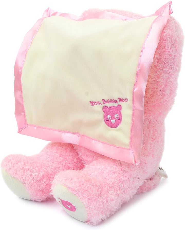 JAMARA 460481 Mrs. Babble Bear, Plüschtier, Teddy, Kuscheltier, niedliches Aussehen, Rollenspiel, Ve