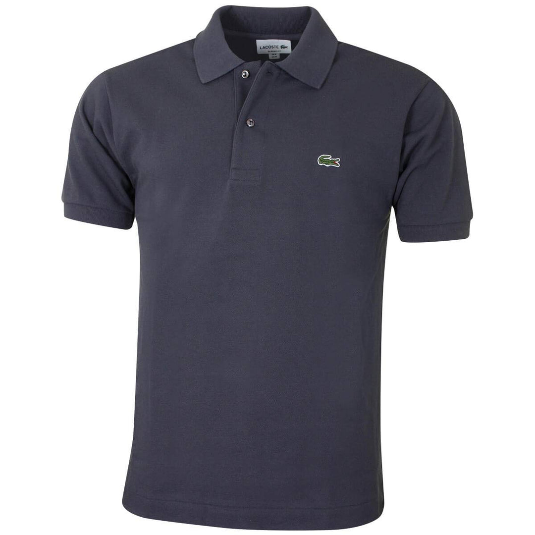 Lacoste Herren Polo-Shirt Kurzarm YH4801, Männer Polo-Hemd,3 Knopf,Regular Fit Poloshirt XS Grau (Gr