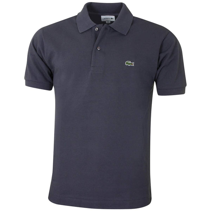 Lacoste Herren Polo-Shirt Kurzarm YH4801, Männer Polo-Hemd,3 Knopf,Regular Fit Poloshirt XS Grau (Gr