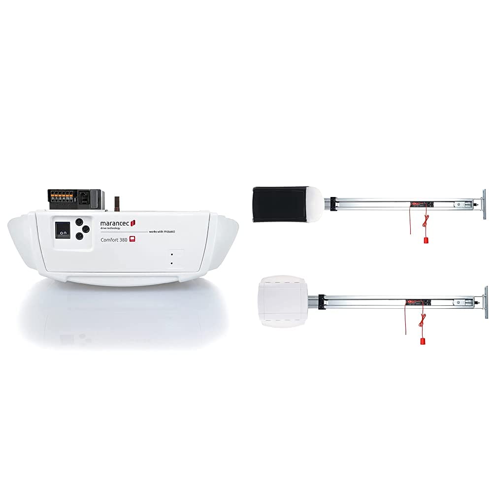 Marantec Comfort 380 Garagentorantrieb, Set inkl. SZ 11 Antriebsschiene, 2 Handsender, elektrischer