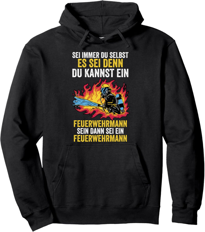 Feuerwehr Jugendfeuerwehr Feuerwehrmann Pullover Hoodie