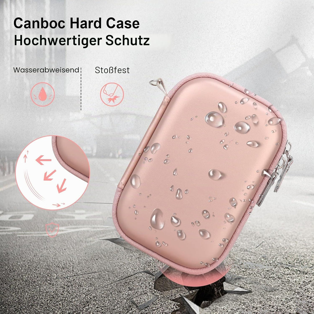 Canboc Hartschalenkoffer für Neue Canon Ivy 2 Mini/Canon Ivy Mini/Canon Ivy CLIQ 2 Fotodrucker Mobil