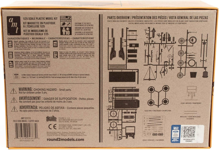 AMT 1923 Ford T Depot Hack Modellbausatz im Massstab 1:25
