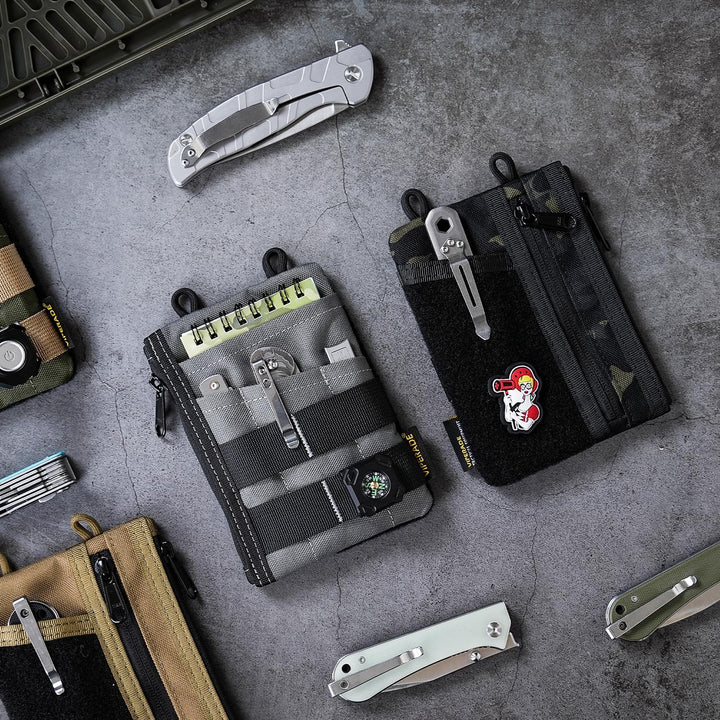 VIPERADE VE16 EDC Pouch Klein EDC Organizer Werkzeugtasche mit 7 Taschen,EDC Organizer Tasche für He