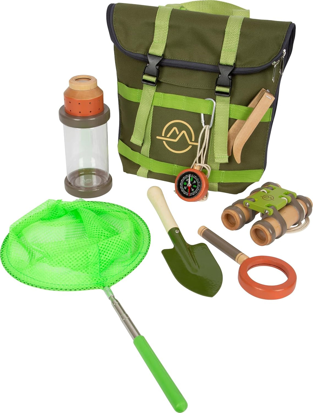 small foot Entdeckerrucksack „Discover“, Outdoorspielzeug für Ausflüge in die Natur, für Kinder ab 3