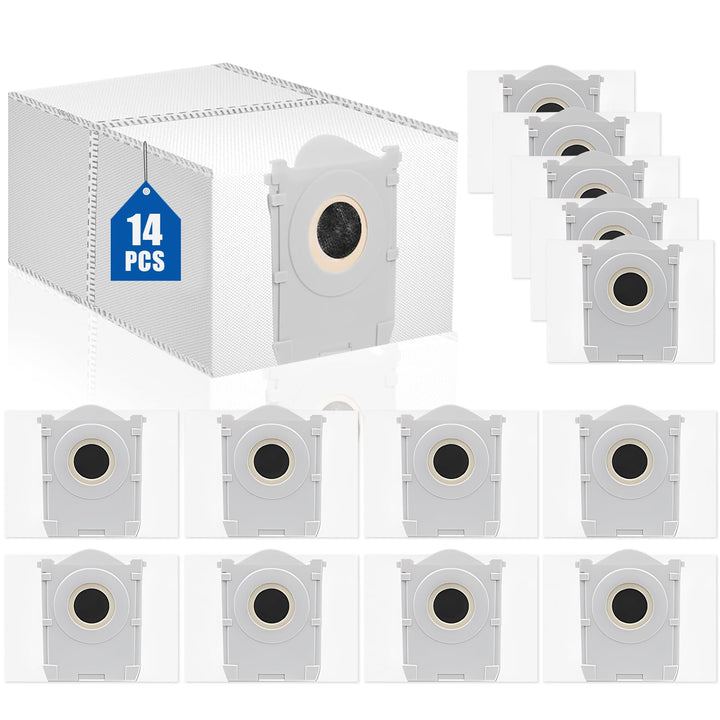 14 Stück T50 Staubbeutel für ECOVACS DEEBOT X8 PRO Omni /T50 Pro Omni/T50 Max Pro/T50 Omni Saugrobot