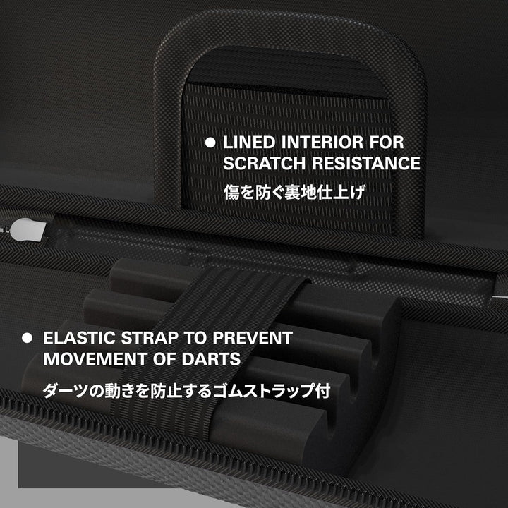 Target Japan Takoma Shell Wallet, Grau | Dart-Tasche, Dart-Aufbewahrungsbehälter, hält 3 vollständig