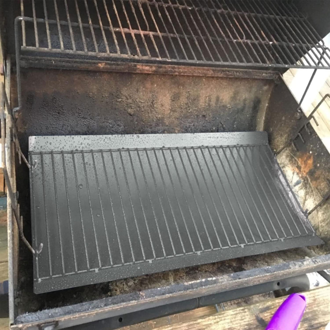WELL GRILL BBQ Aschekasten Anzündkamin Auffangwanne Feuerrost für Chargriller Charcoal Grill E1224,
