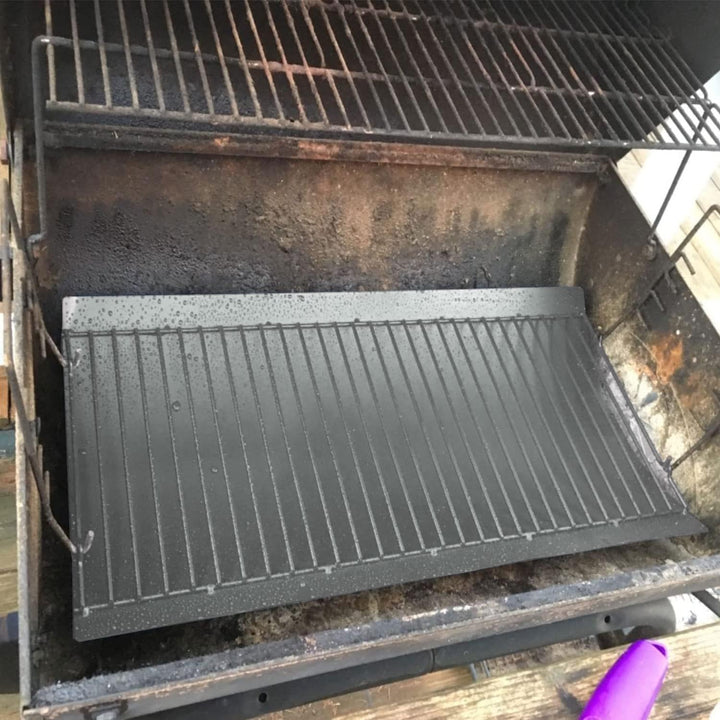 WELL GRILL BBQ Aschekasten Anzündkamin Auffangwanne Feuerrost für Chargriller Charcoal Grill E1224,