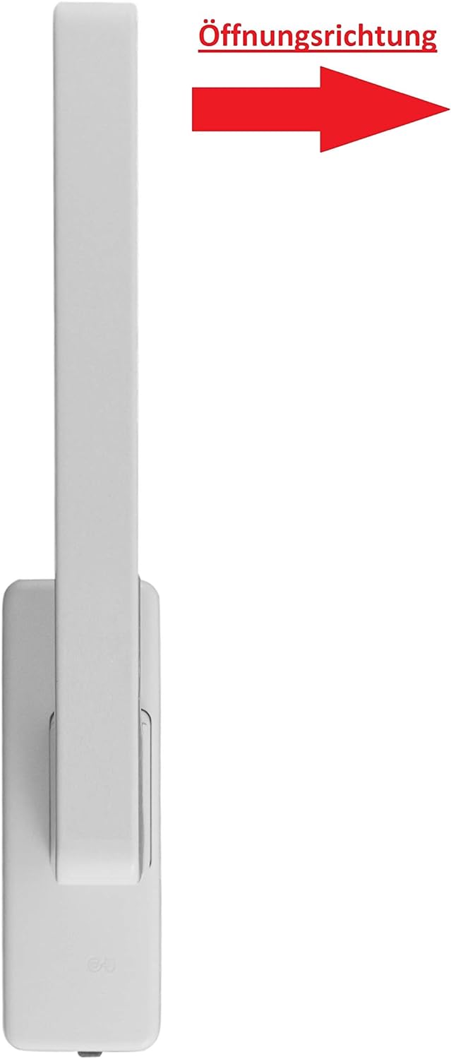 GU Schiebetür PSK Drehgriff DIRIGENT 966/976, 34225 oder auch 30152, DIN Links weiss mit Aussperrsic