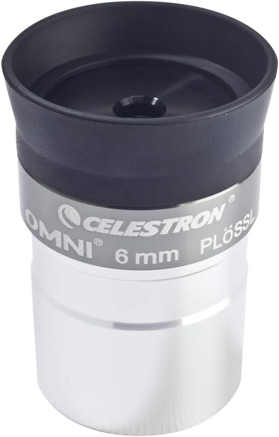 Celestron 93317 1-1/4-6 mm Omni Serie Okular, 6 mm