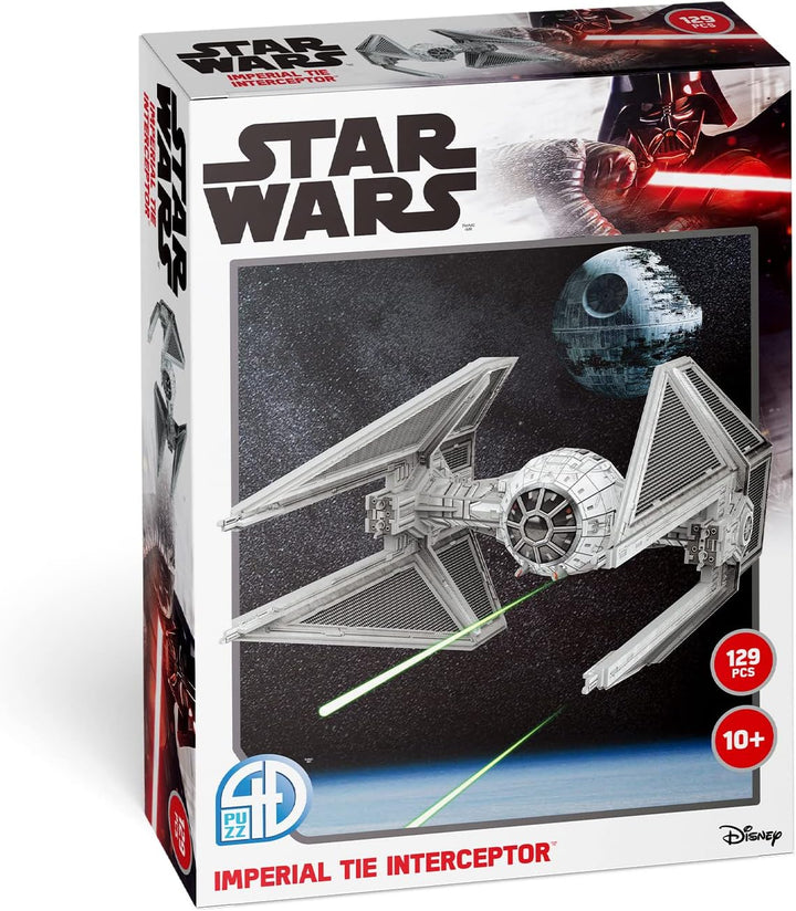 University Games Star Wars TIE Interceptor Modellbausatz U08518, Grau