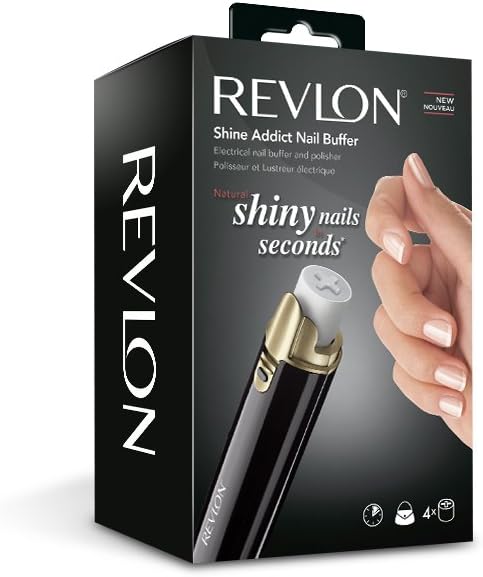 Revlon Elektrischer Nagelpolierer Glätt- und Polierrollen RVSP3525REP Standard, Standard