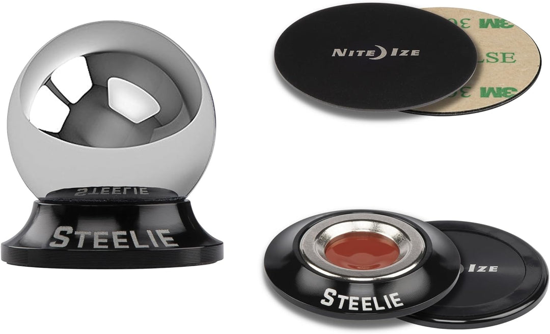 Nite Ize Steelie Orbiter Armaturenbrett-Halterung für Smartphones Orbiter Dash, Orbiter Dash