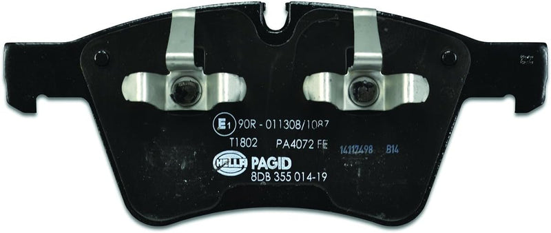 HELLA PAGID 8DB 355 014-191 Bremsbelagsatz - T1802 - Dicke/Stärke: 20.3mm - Bremssystem: Teves - für